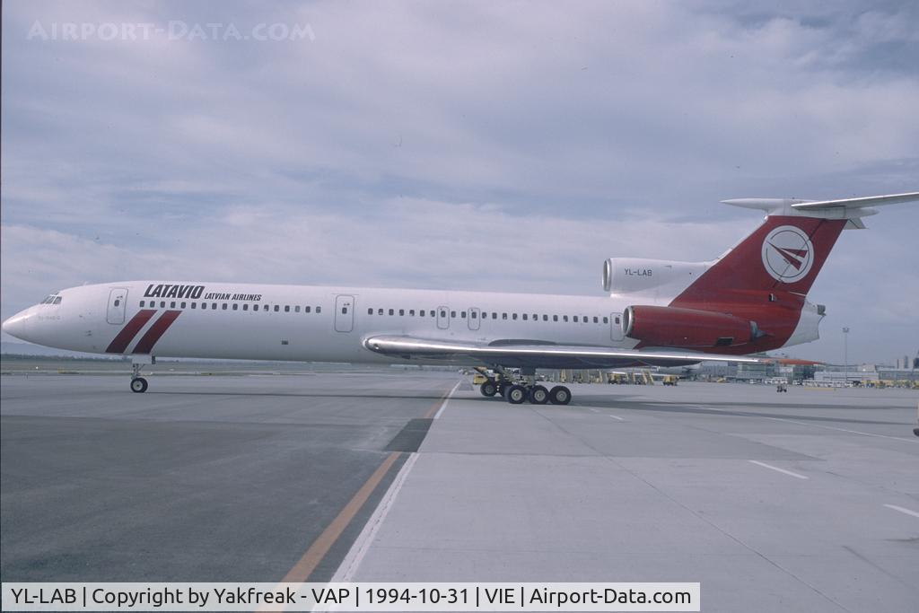 YL-LAB, 1981 Tupolev Tu-154B-2 C/N 81A515, Latavio Tupolev 154