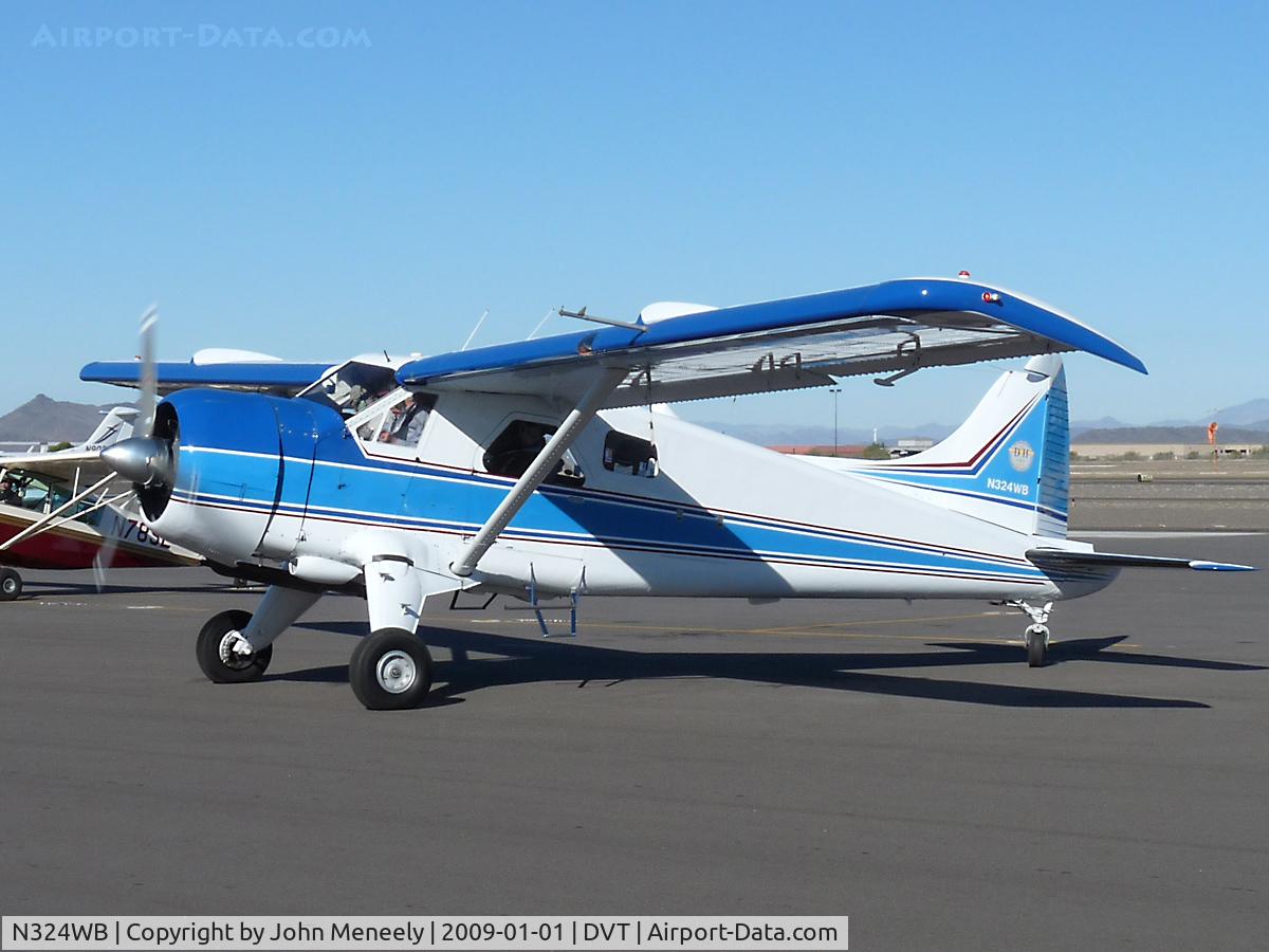 N324WB, 1952 De Havilland Canada DHC-2 Beaver Mk.1 C/N 250, Preparing to taxi