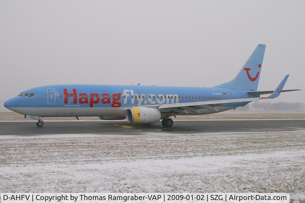D-AHFV, 2000 Boeing 737-8K5 C/N 30415, Hapagfly Boeing 737-800