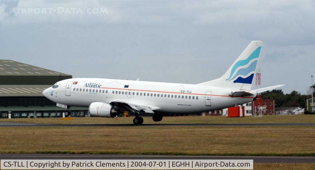 CS-TLL, 1989 Boeing 737-3K9 C/N 24213, ONLY ONE SET OF WHEELS REQ