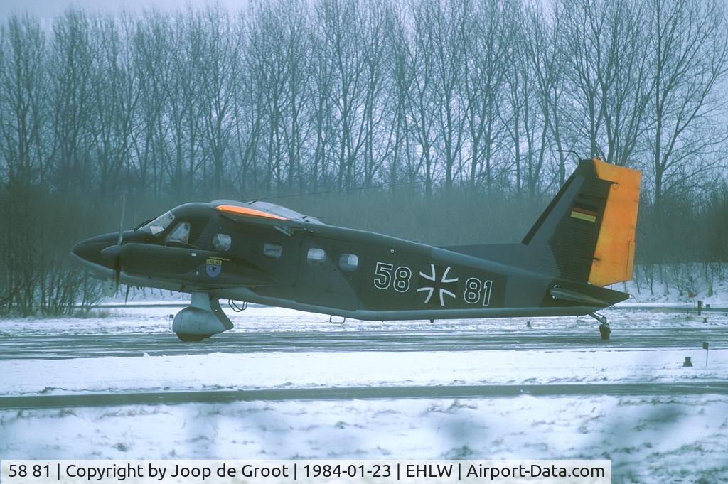 58 81, Dornier Do-28D-2 Skyservant C/N 4156, This Skyservant was one of several German transport planes that day.