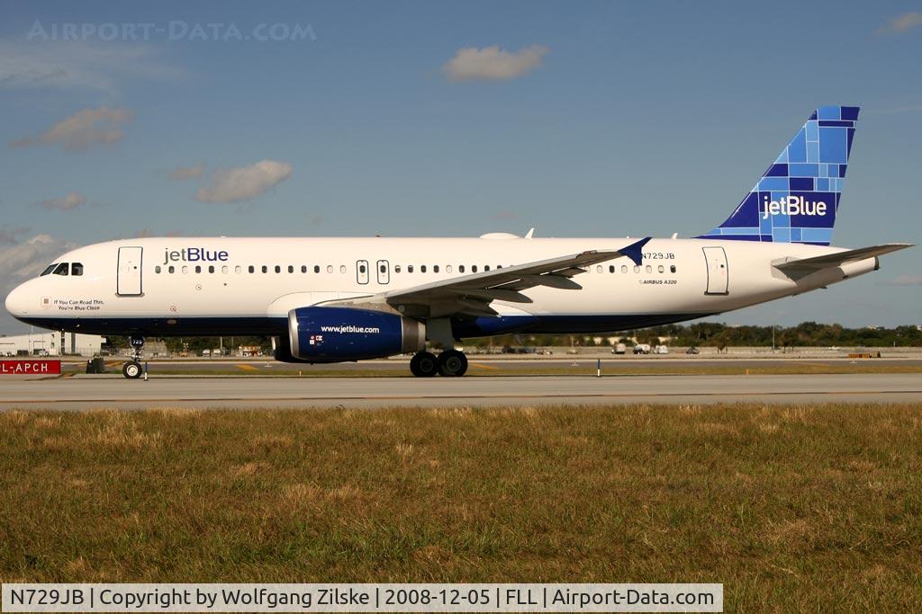 N729JB, 2008 Airbus A320-232 C/N 3572, visitor