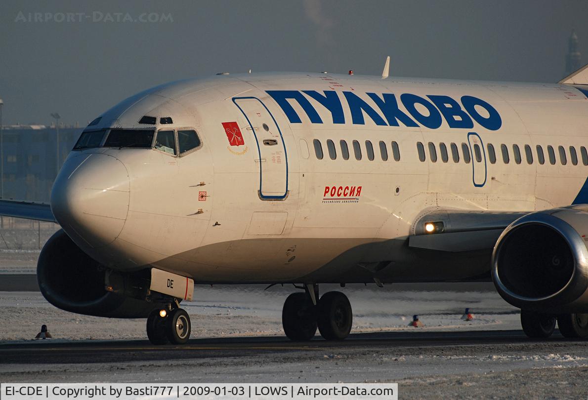 EI-CDE, 1991 Boeing 737-548 C/N 25115, After the morning fog