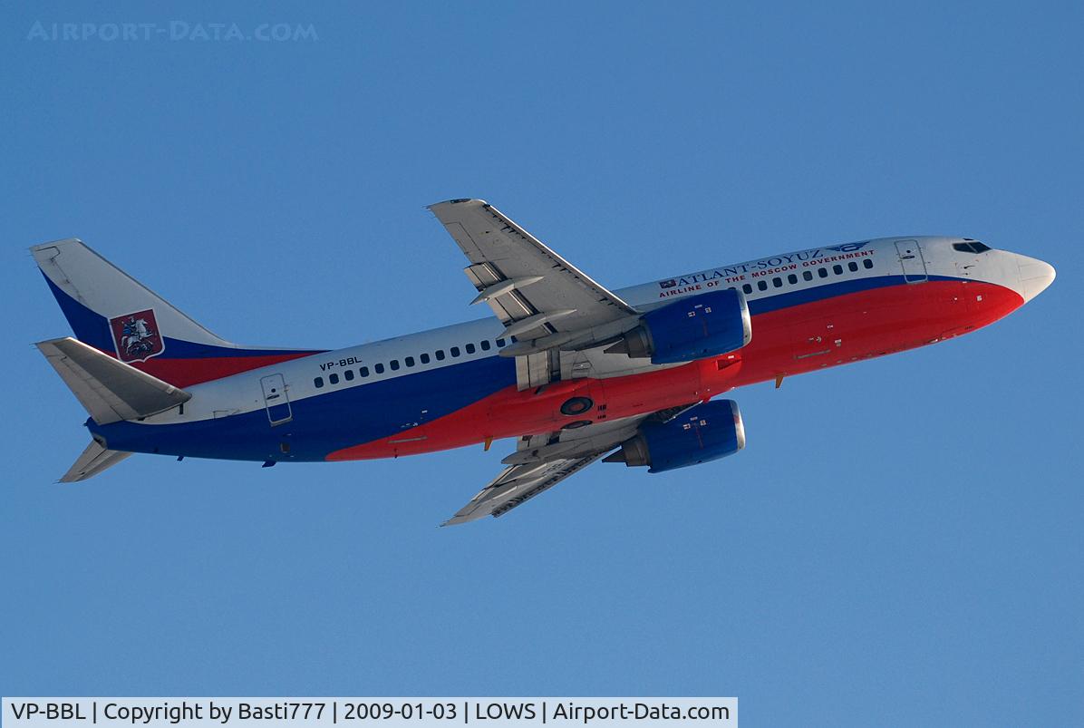 VP-BBL, 1985 Boeing 737-347 C/N 23183, Moscow Government
