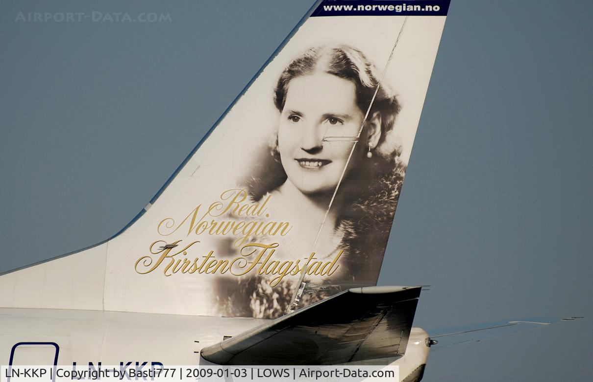 LN-KKP, 1991 Boeing 737-3M8 C/N 25040, Kirsten Hagstad