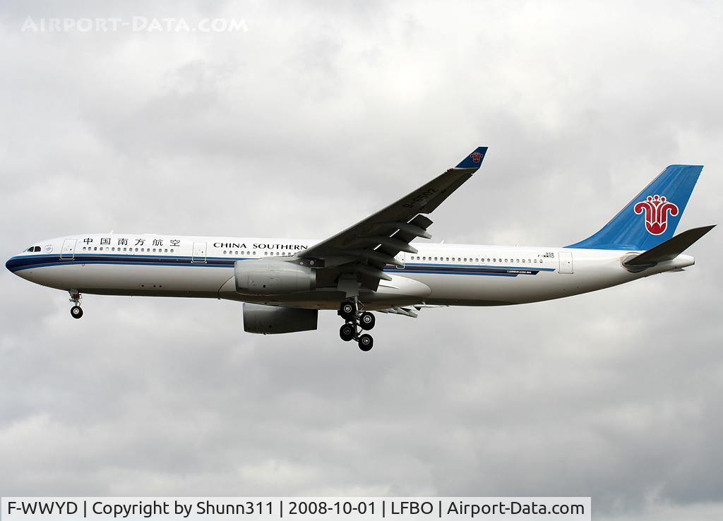F-WWYD, 2008 Airbus A330-343E C/N 958, C/n 958 - To be B-6502