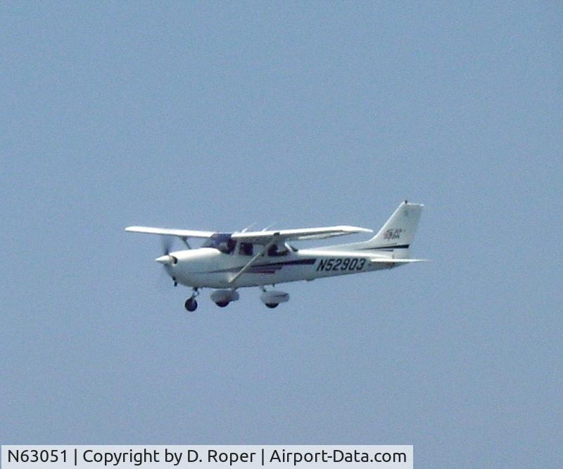 N63051, 1975 Cessna 150M C/N 15077065, 63051 I flight south of CDK