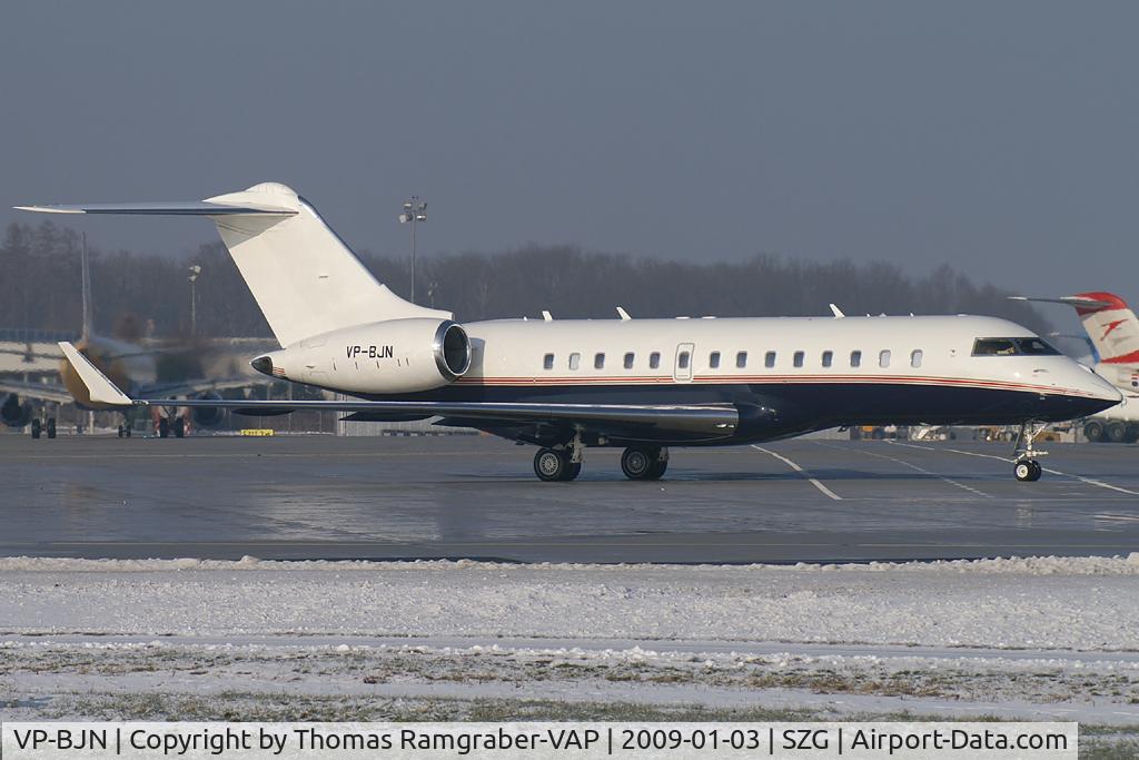 VP-BJN, 2007 Bombardier BD-700-1A11 Global 5000 C/N 9273, Jet Aviation Bombardier Globalexpress