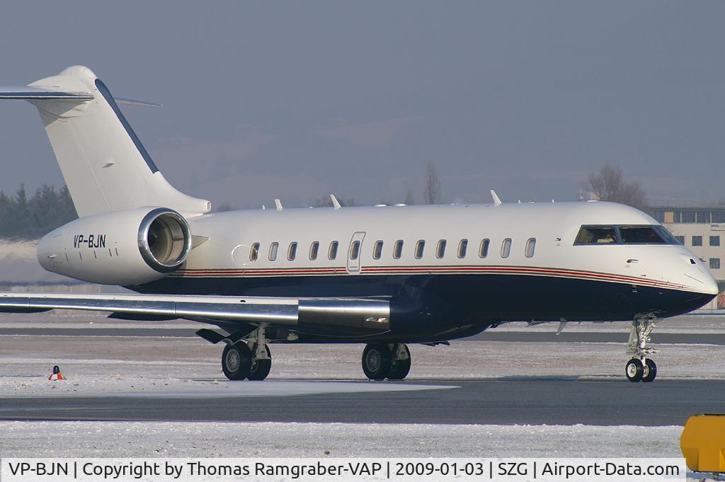 VP-BJN, 2007 Bombardier BD-700-1A11 Global 5000 C/N 9273, Jet Aviation Bombardier Globalexpress
