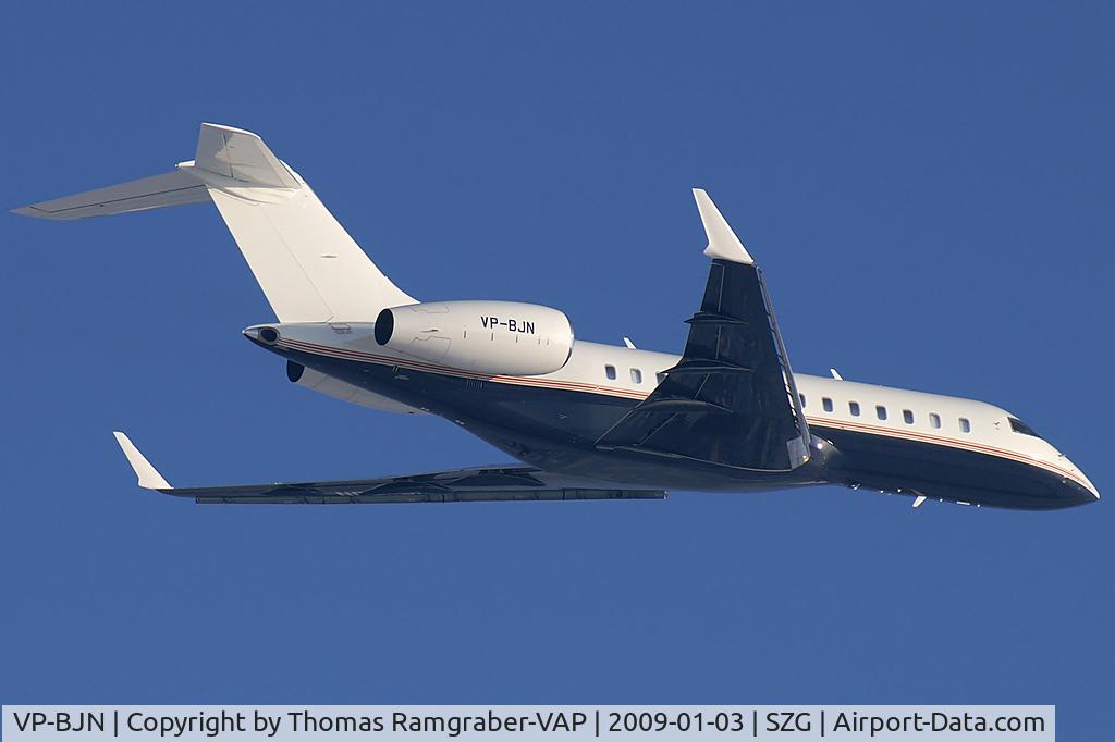 VP-BJN, 2007 Bombardier BD-700-1A11 Global 5000 C/N 9273, Jet Aviation Bombardier Globalexpress