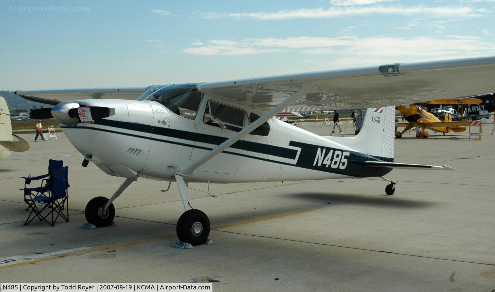 N485, 1959 Cessna 180B C/N 50595, Camarillo airshow 2007