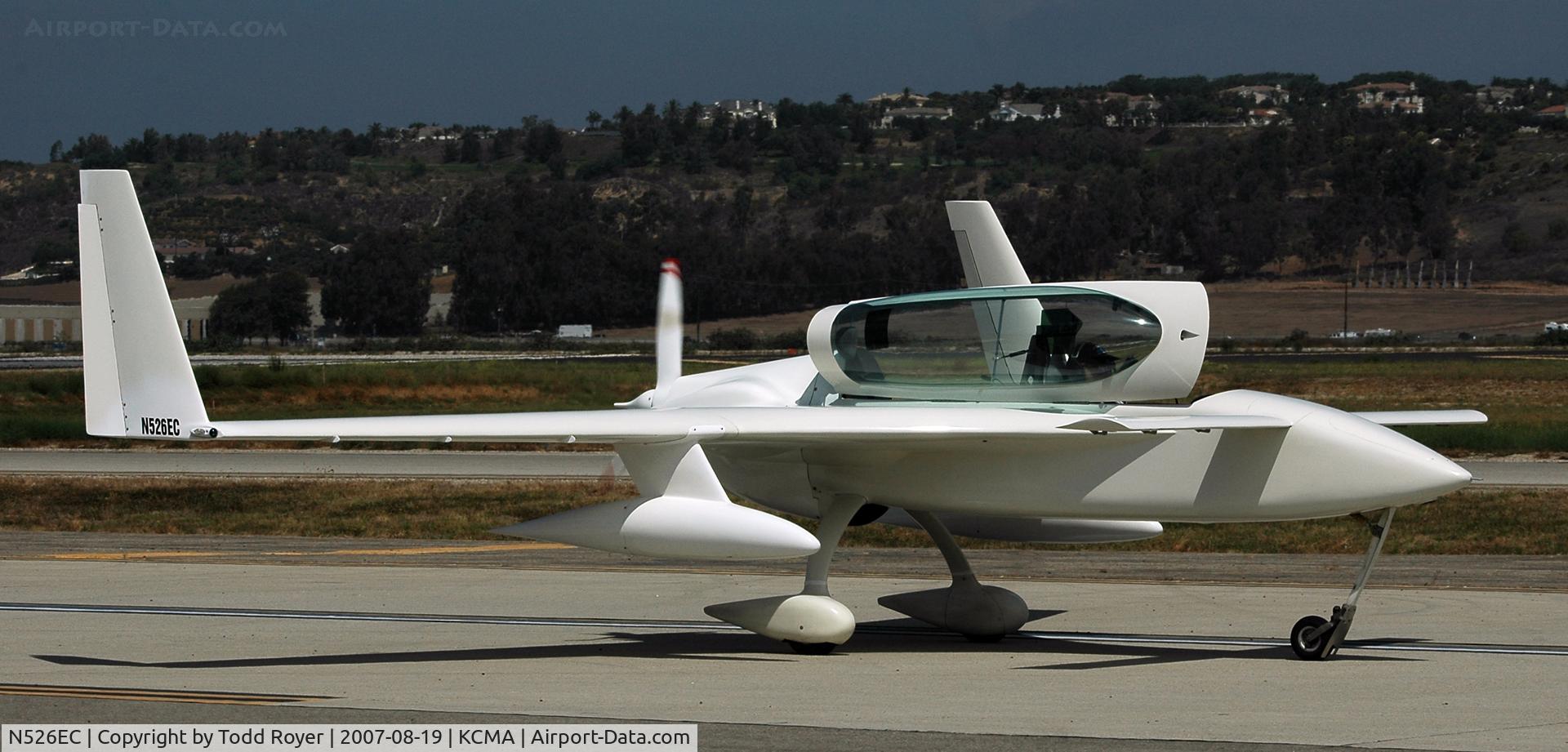 N526EC, 1986 Rutan Long-EZ C/N 1689, Camarillo airshow 2007