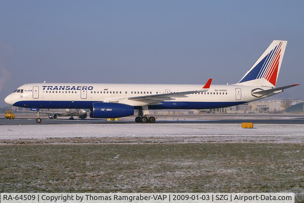 RA-64509, 2006 Tupolev Tu-214 C/N 42305009, Transaero Airlines Tupolev 214