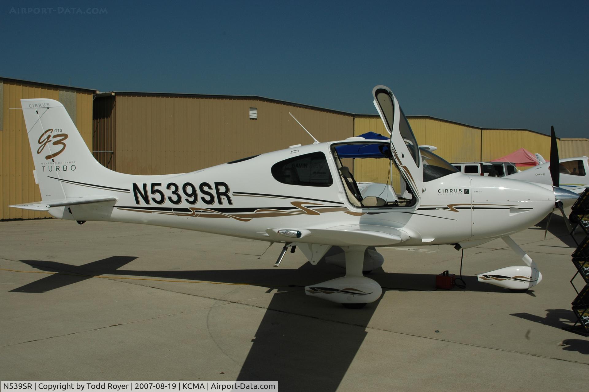 N539SR, 2007 Cirrus SR22 C/N 2543, Camarillo airshow 2007