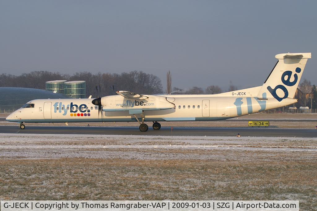 G-JECK, 2005 De Havilland Canada DHC-8-402Q Dash 8 C/N 4113, Fly BE - British European DeHavilland Canada Dash 8-400
