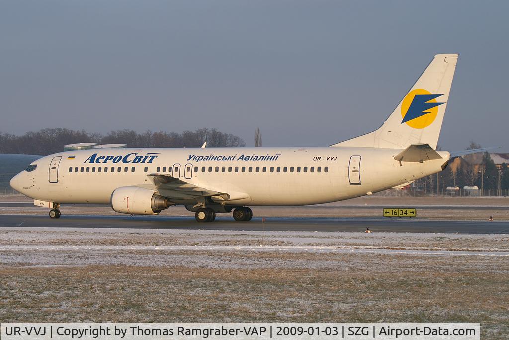 UR-VVJ, 1989 Boeing 737-448 C/N 24474, AeroSvit Airlines Boeing 737-400