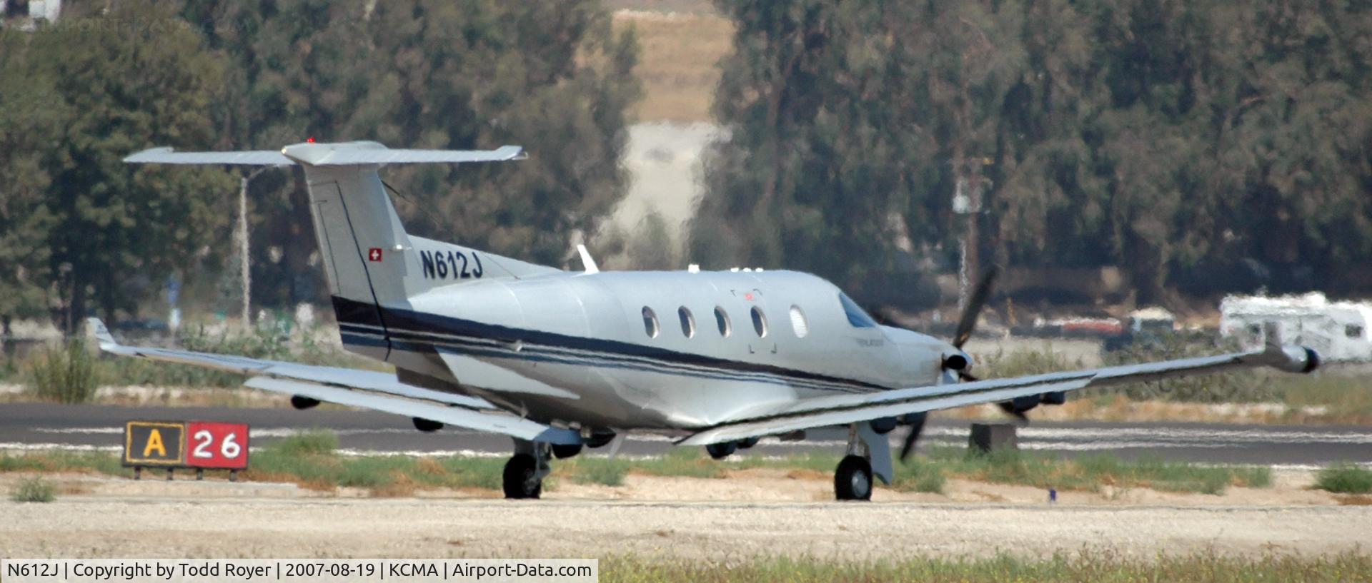 N612J, 2003 Pilatus PC-12/45 C/N 494, Camarillo airshow 2007