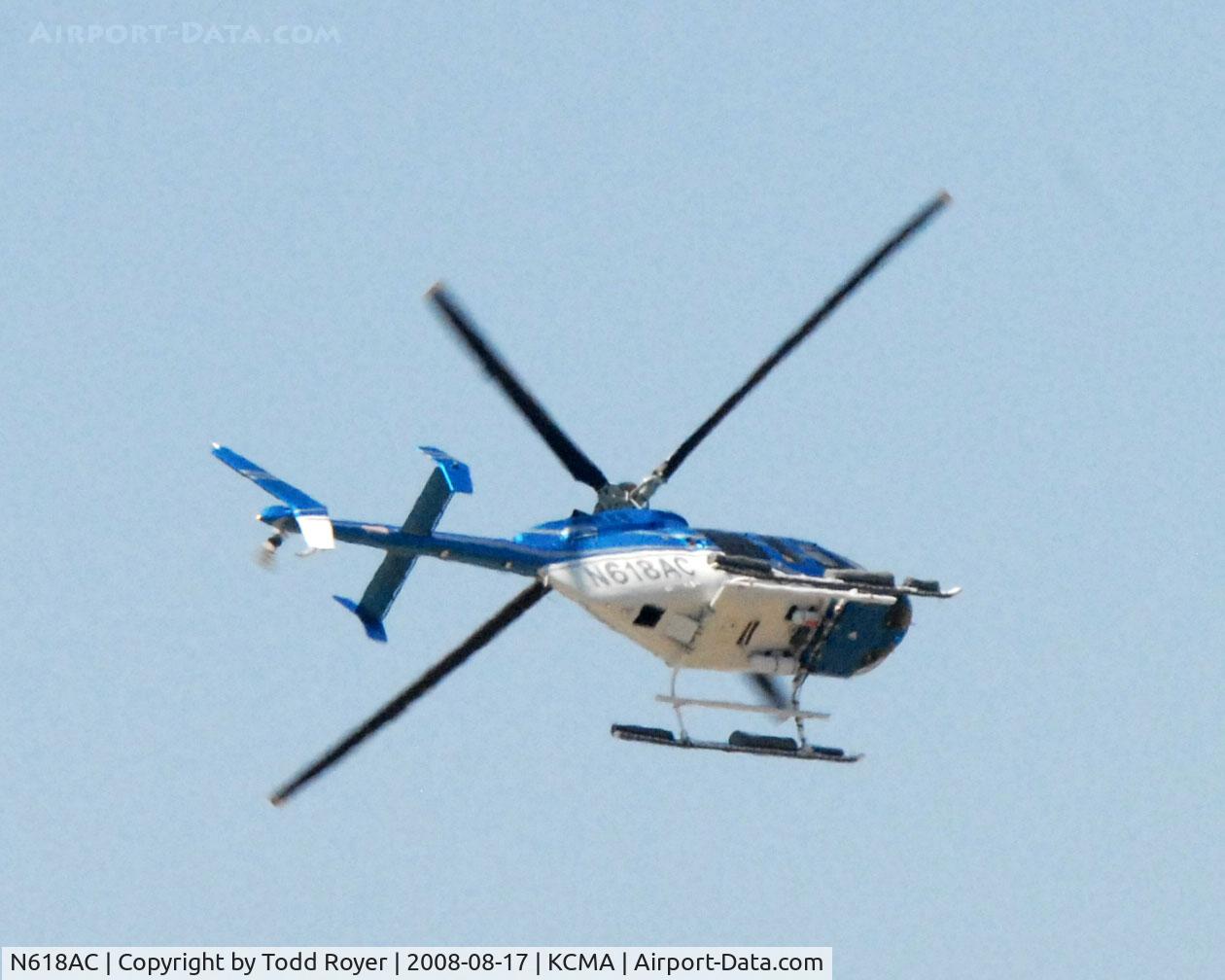 N618AC, 1997 Bell 407 C/N 53153, Camarillo Airshow 2008