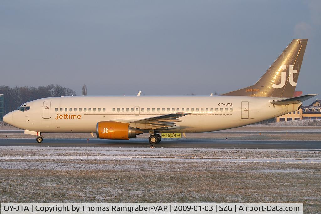 OY-JTA, 1987 Boeing 737-33A C/N 23631, Jettime Boeing 737-300