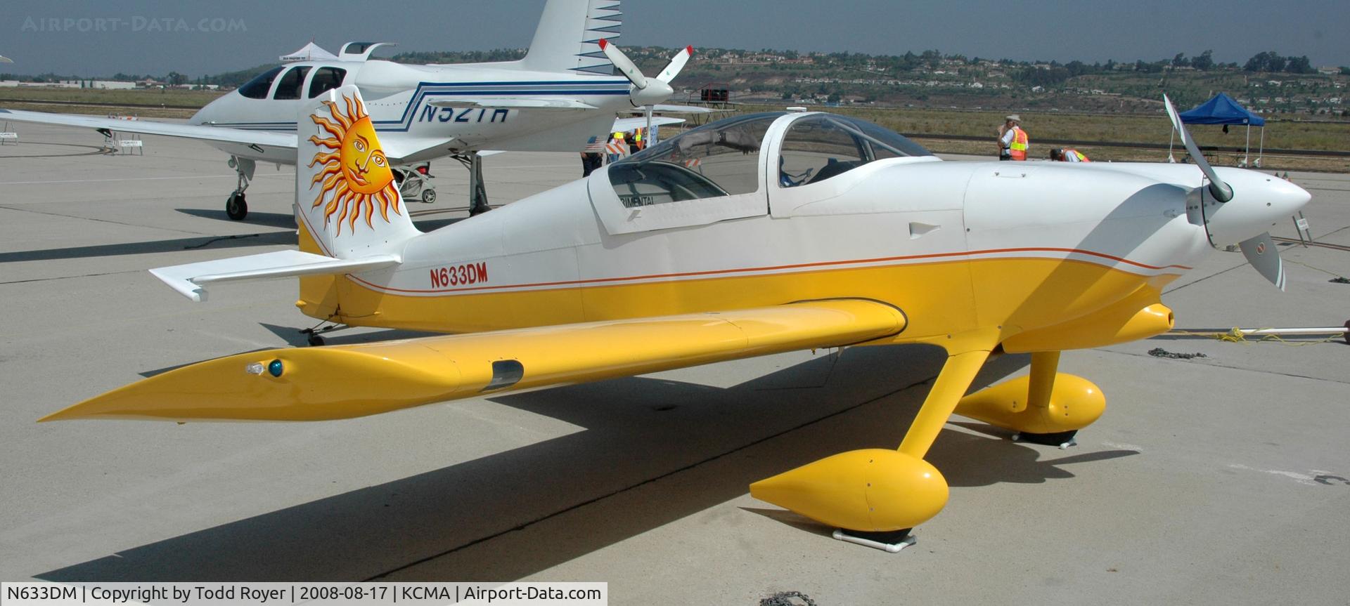 N633DM, 2005 Vans RV-6 C/N 60488, Camarillo Airshow 2008