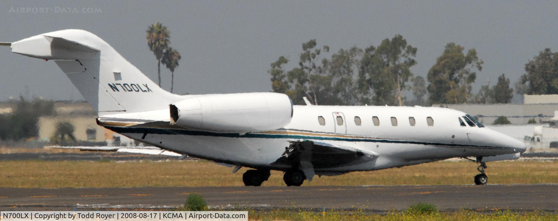 N700LX, 1998 Cessna 750 Citation X C/N 750-0038, Camarillo Airshow 2008