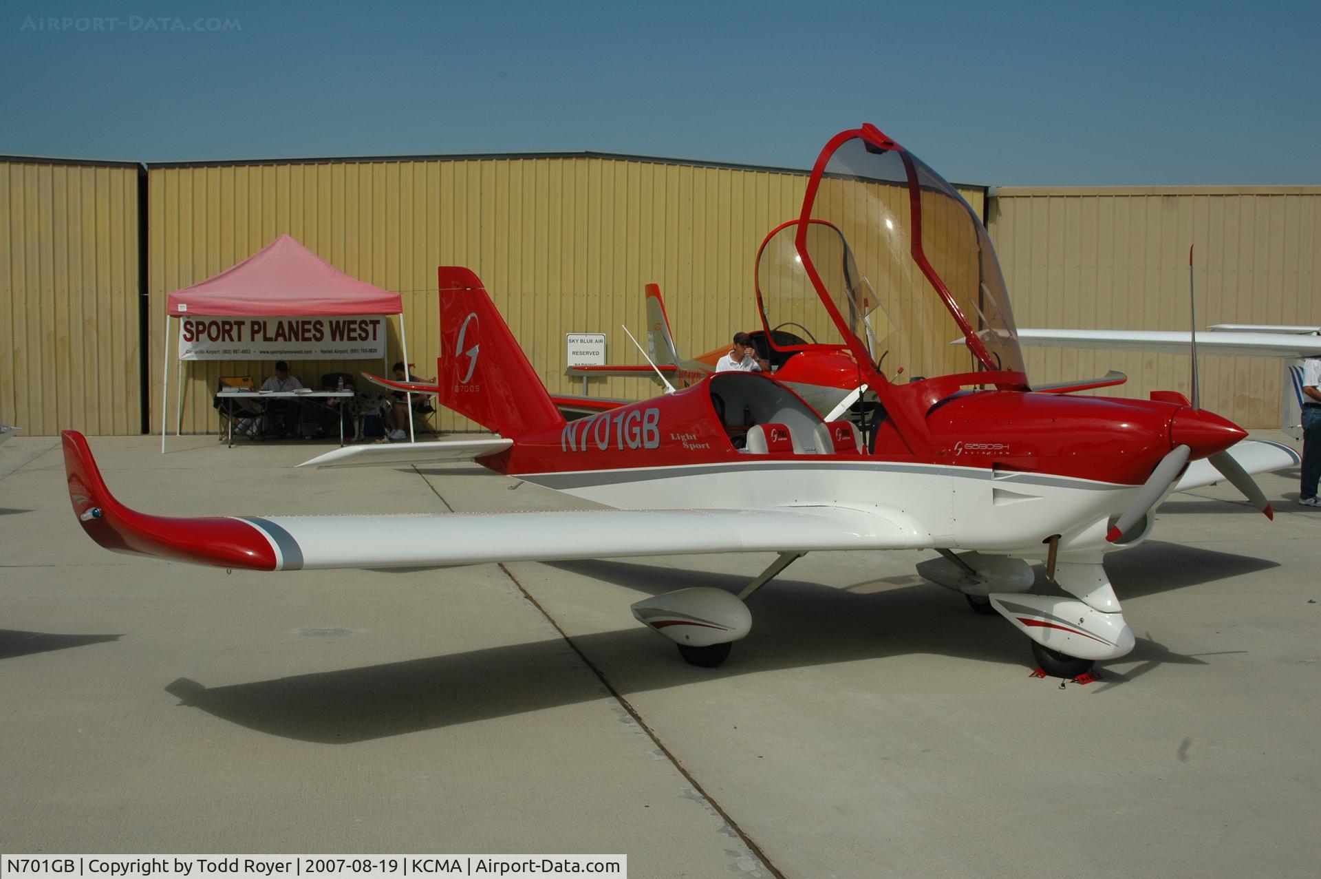 N701GB, 2007 Aero AT-4 LSA C/N AT4-001, Camarillo airshow 2007