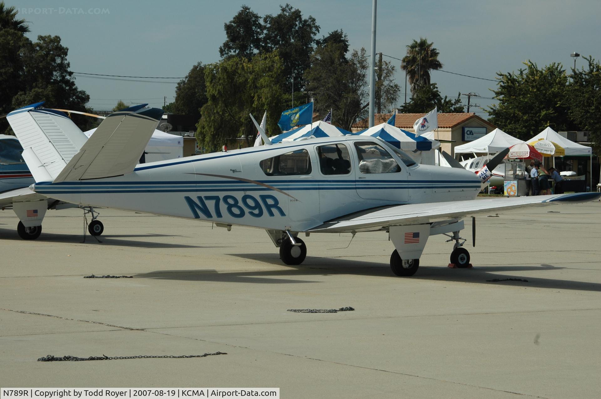 N789R, 1965 Beech S35 Bonanza C/N D-7777, Camarillo airshow 2007