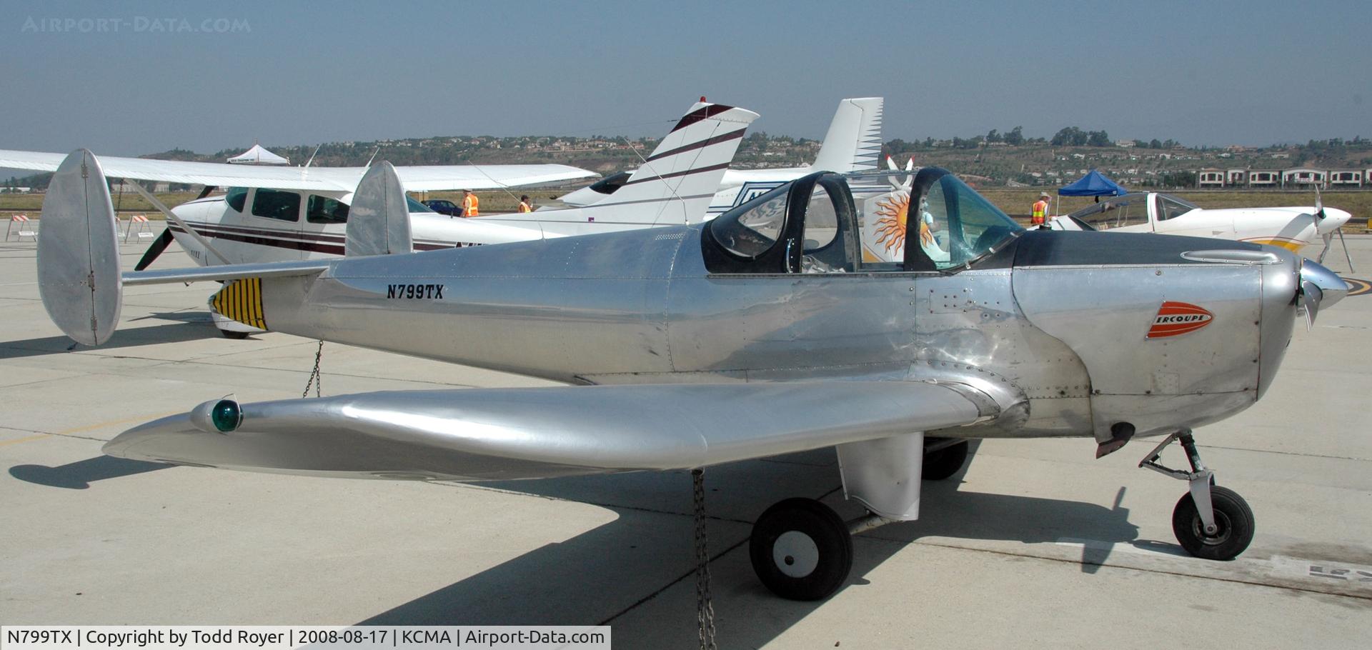 N799TX, 1946 Erco 415C Ercoupe C/N 670, Camarillo Airshow 2008