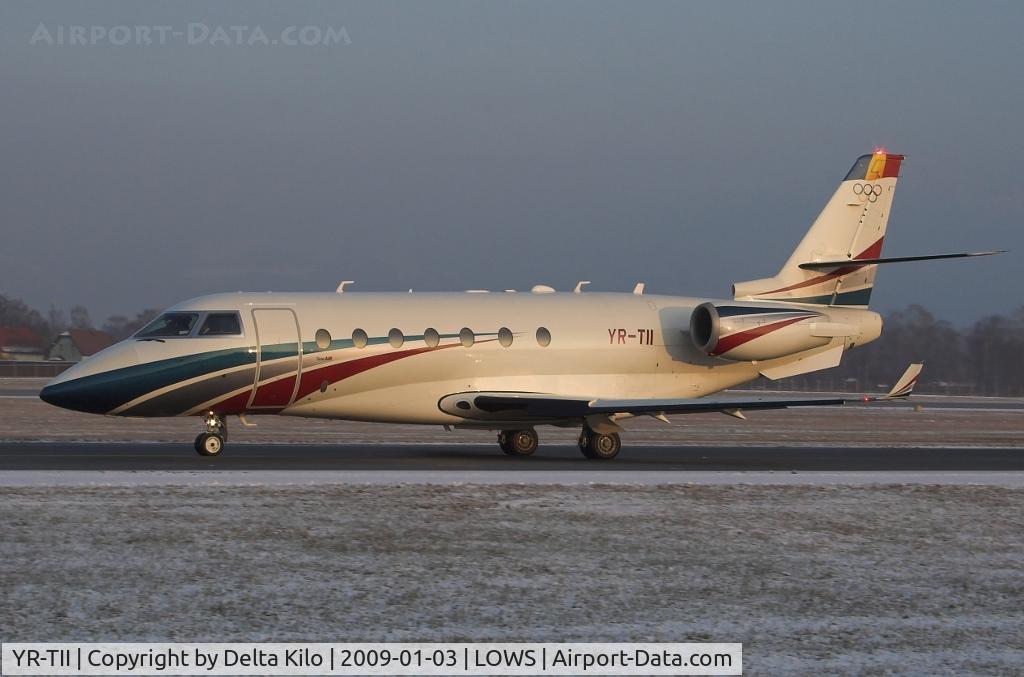 YR-TII, 2003 Israel Aircraft Industries Gulfstream 200 C/N 089, ION TIRIAC Israel Aircraft Industries  Gulfstream G200 Galaxy  cn089