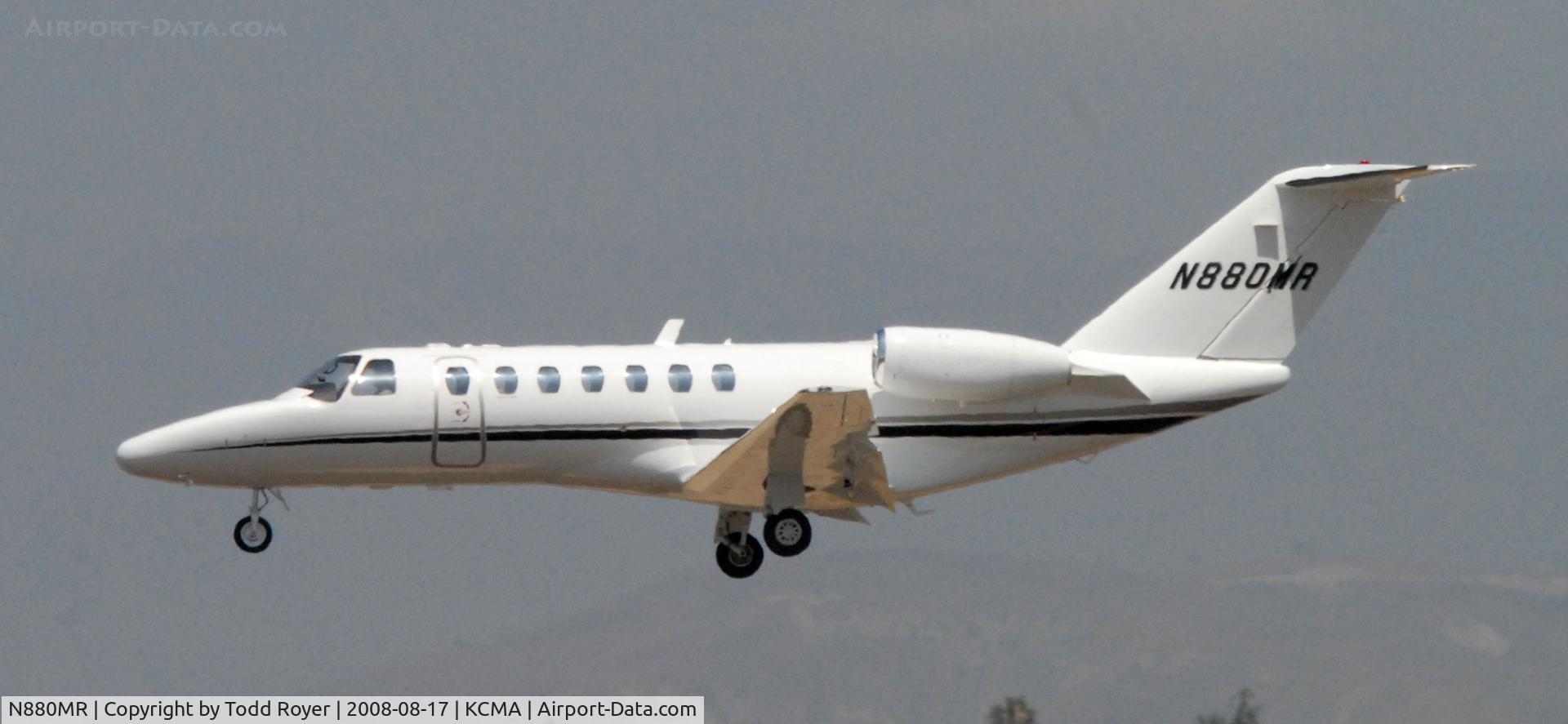 N880MR, 2008 Cessna 525B CitationJet CJ3 C/N 525B0226, Camarillo Airshow 2008