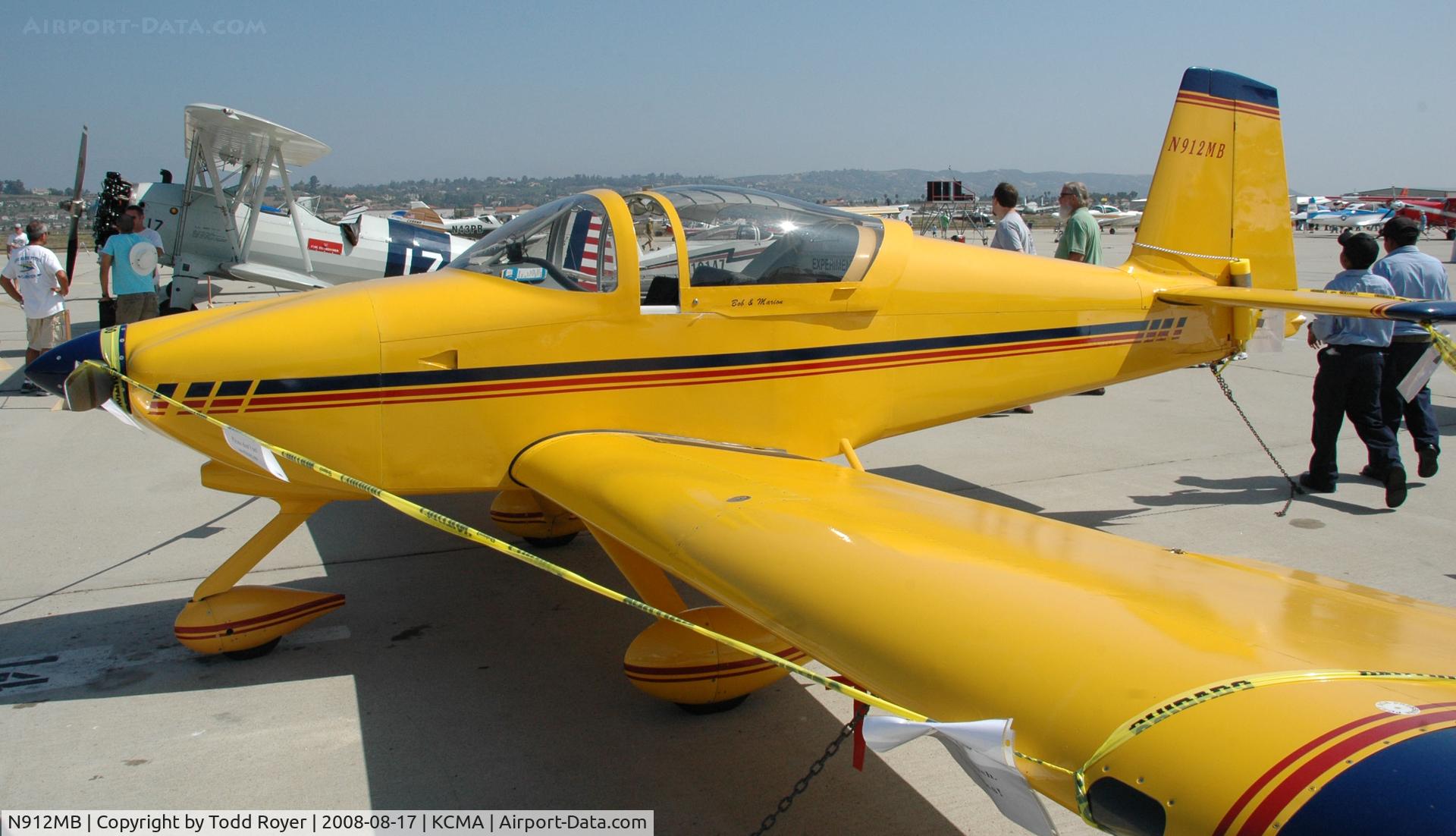 N912MB, 2004 Vans RV-9A C/N 90112, Camarillo Airshow 2008