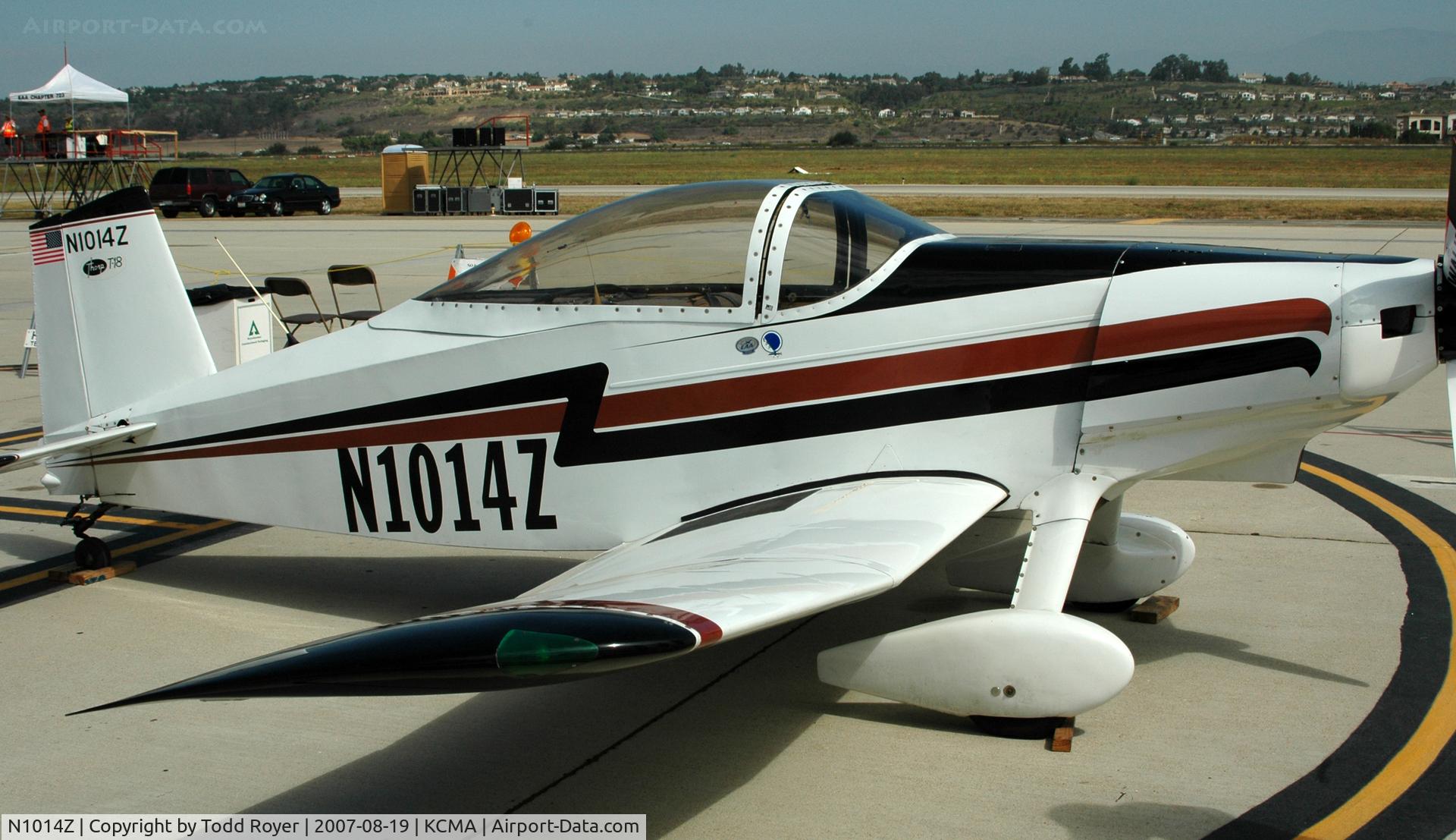 N1014Z, 1970 Thorp T-18 Tiger C/N 108, Camarillo airshow 2007