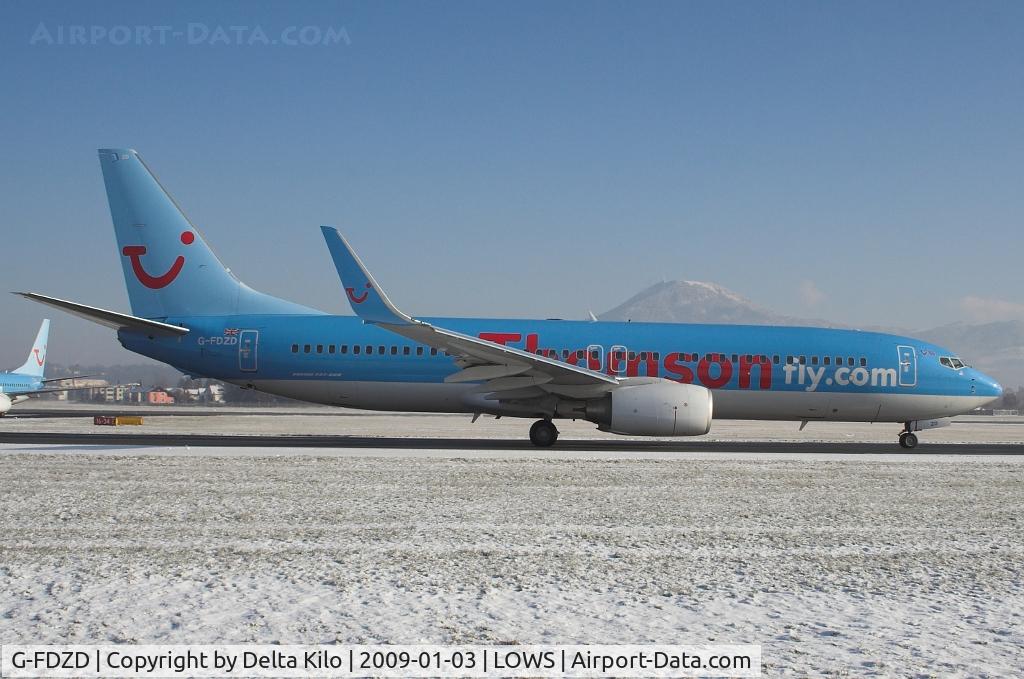 G-FDZD, 2007 Boeing 737-8K5 C/N 35132, THOMSONfly