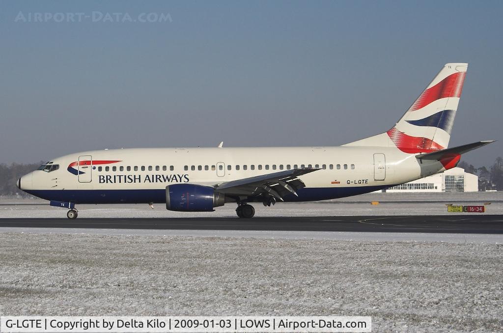 G-LGTE, 1991 Boeing 737-3Y0 C/N 24908, British Airways