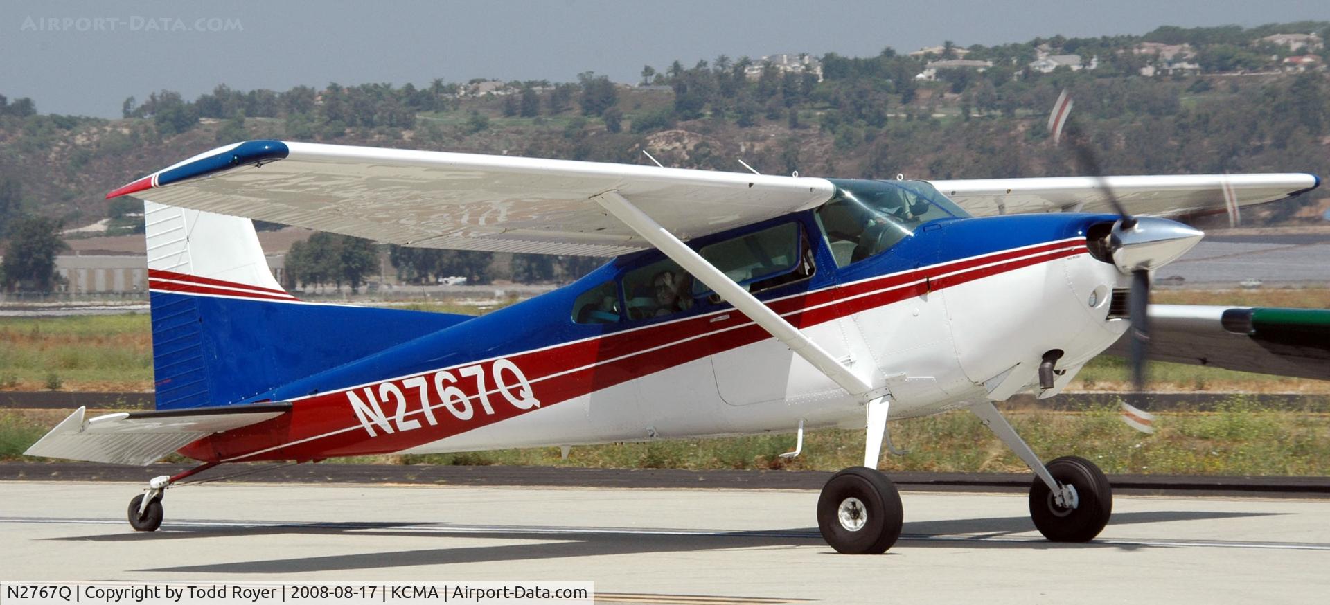 N2767Q, 1977 Cessna A185F Skywagon 185 C/N 18503529, Camarillo Airshow 2008