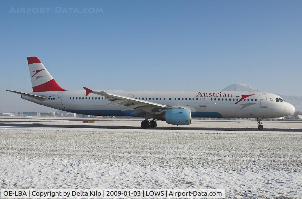 OE-LBA, 1995 Airbus A321-111 C/N 552, AUSTRIAN