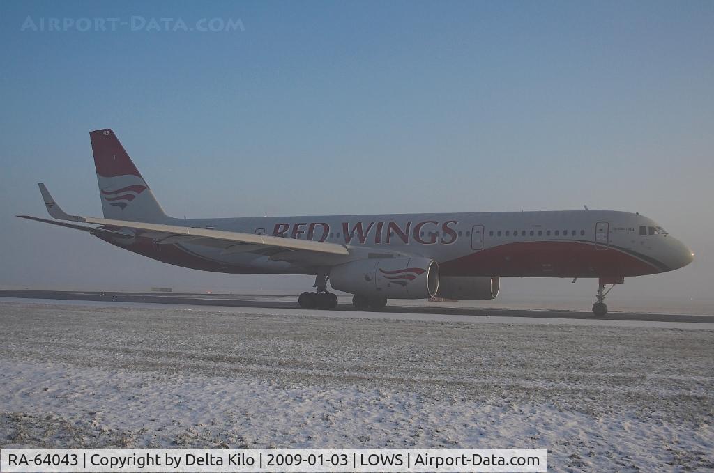 RA-64043, 2008 Tupolev Tu-204-100S C/N 64043, RED WINGS  Tupolev Tu-204-100W