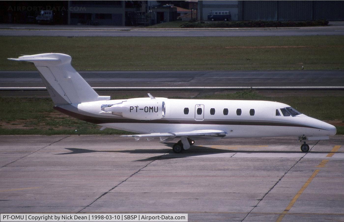 PT-OMU, 1991 Cessna 650 Citation III C/N 650-0205, SBSP