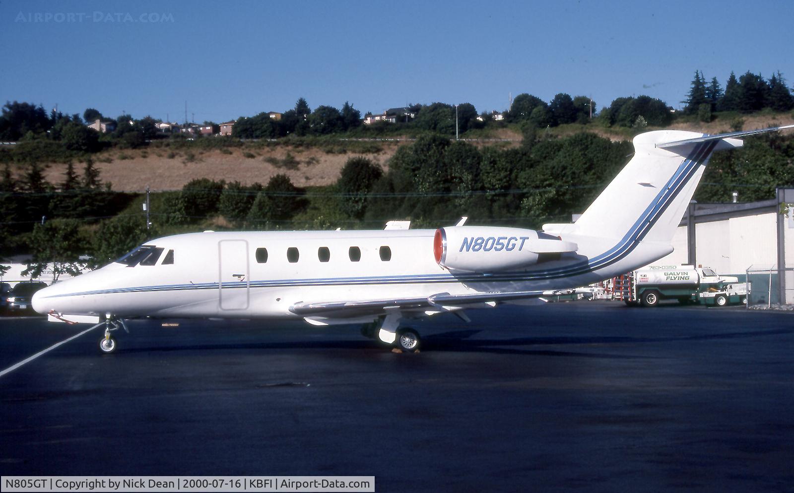 N805GT, 1991 Cessna 650 Citation VI C/N 650-0212, KBFI