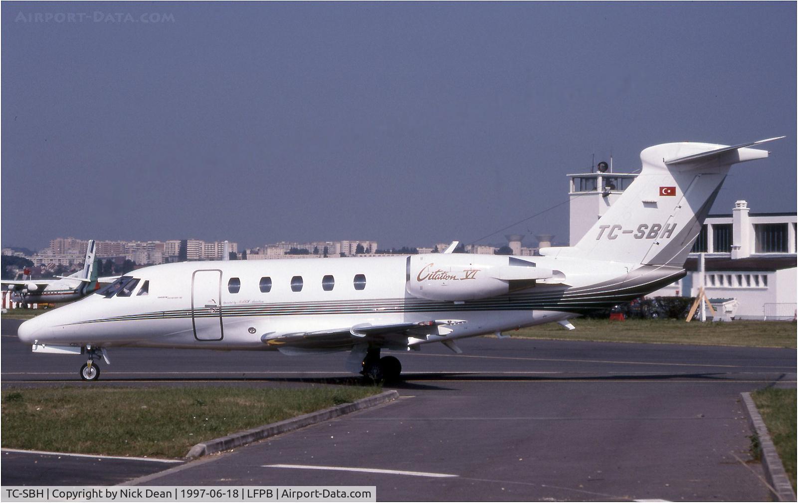 TC-SBH, 1993 Cessna 650 Citation VI C/N 650-0234, LFPB Paris Le Bourget