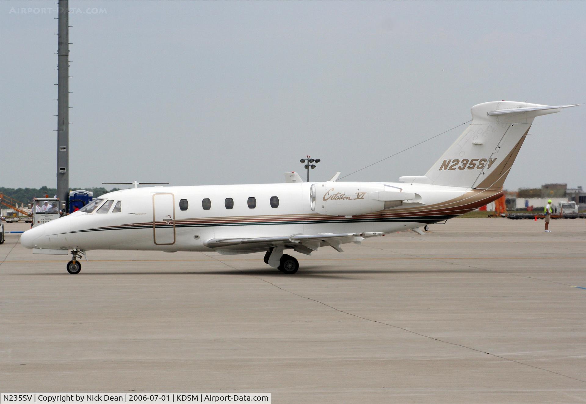 N235SV, 1994 Cessna 650 C/N 650-0235, KDSM
