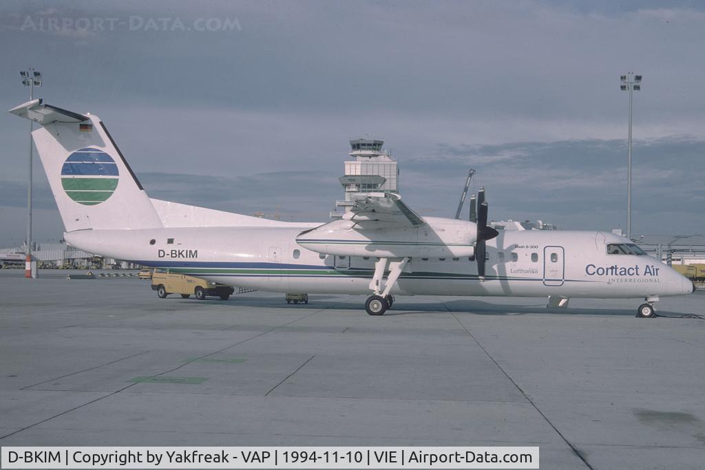 D-BKIM, 1993 De Havilland Canada DHC-8-311 Dash 8 C/N 356, Contactair Dash 8-300