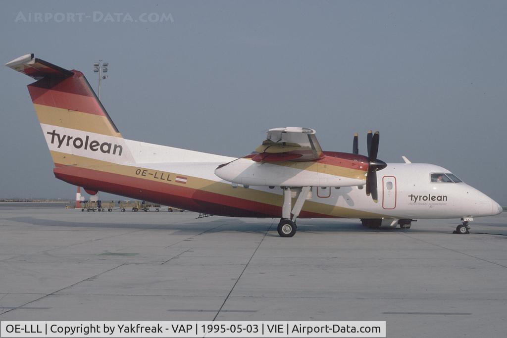 OE-LLL, 2009 Dassault Falcon 7X C/N 55, Tyrolean Airways Dash 8-100