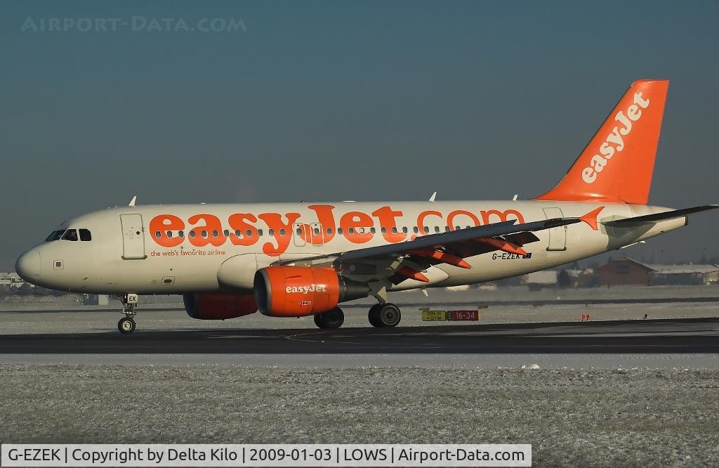 G-EZEK, 2004 Airbus A319-111 C/N 2224, Easyjet Boeing