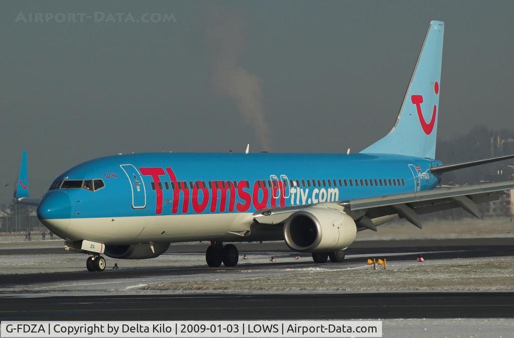 G-FDZA, 2007 Boeing 737-8K5 C/N 35134, THOMSONfly