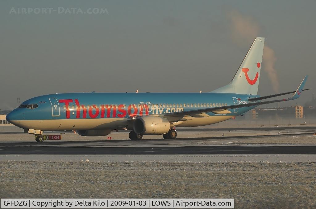 G-FDZG, 2008 Boeing 737-8K5 C/N 35139, THOMSONfly