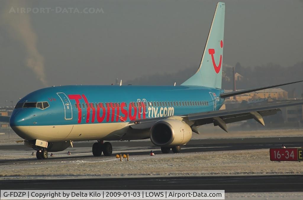 G-FDZP, 2007 Boeing 737-8K5 C/N 34692, THOMSONfly