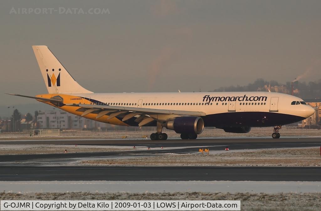 G-OJMR, 1991 Airbus A300B4-605R C/N 605, MONARCH