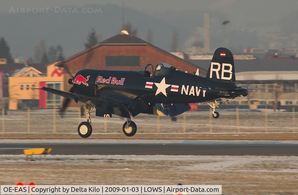 OE-EAS, 1945 Vought F4U-4 Corsair C/N 9149, RED BULL Vought F4U-4 Corsair