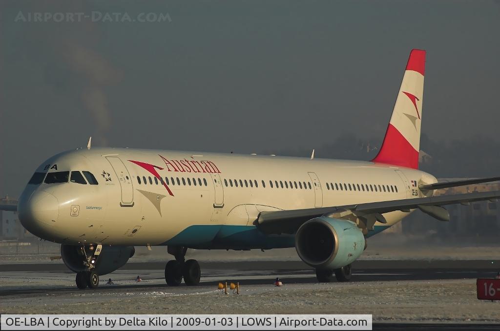 OE-LBA, 1995 Airbus A321-111 C/N 552, AUSTRIAN
